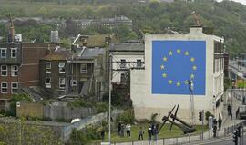 Naujausias Benksio darbas - interpretacija „Brexit“ tema