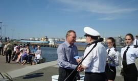 Įteiktos  „Albatroso“ statulėlės, Jūros veterano ženklai