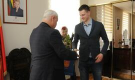 NKL vicečempionams - Klaipėdos mero padėka