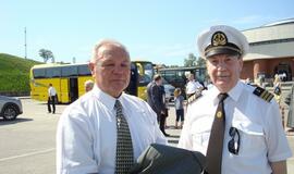 Įteiktos  „Albatroso“ statulėlės, Jūros veterano ženklai