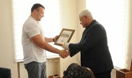 NKL vicečempionams - Klaipėdos mero padėka