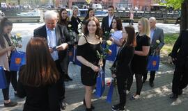 Bronzinėms Klaipėdos rankininkėms - mero padėka