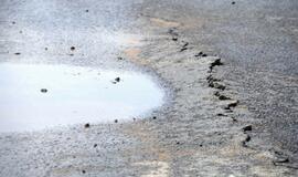 Pilies gatvė paplūdo vandeniu