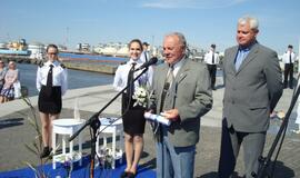 Įteiktos  „Albatroso“ statulėlės, Jūros veterano ženklai