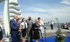 Įteiktos  „Albatroso“ statulėlės, Jūros veterano ženklai