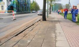 Pilies gatvė paplūdo vandeniu