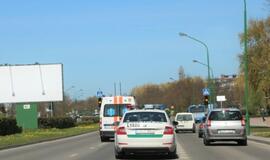 Pareigūnai stebėjo, ar vairuotojai praleidžia greitąją