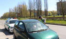 Pareigūnai stebėjo, ar vairuotojai praleidžia greitąją