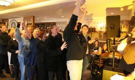 Klaipėdos žurnalistai valstietiškai šventė Spaudos dieną