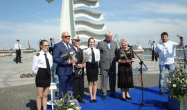 Įteiktos  „Albatroso“ statulėlės, Jūros veterano ženklai