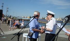 Įteiktos  „Albatroso“ statulėlės, Jūros veterano ženklai