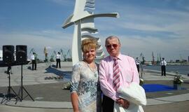 Įteiktos  „Albatroso“ statulėlės, Jūros veterano ženklai