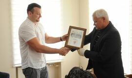 NKL vicečempionams - Klaipėdos mero padėka