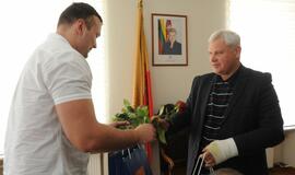 NKL vicečempionams - Klaipėdos mero padėka