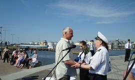 Įteiktos  „Albatroso“ statulėlės, Jūros veterano ženklai