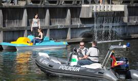 Į upės paradą susirinko 150 irkluotojų