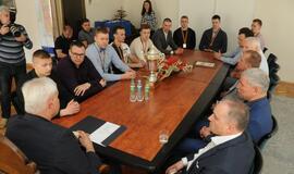 NKL vicečempionams - Klaipėdos mero padėka