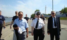 Įteiktos  „Albatroso“ statulėlės, Jūros veterano ženklai