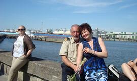 Įteiktos  „Albatroso“ statulėlės, Jūros veterano ženklai