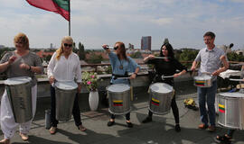 "Klaipėdos mokytojai ir ant stogo - mokytojai"