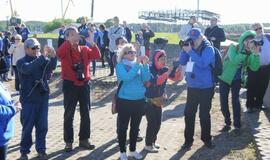 Piliavietėje iškilmingai pakelta Klaipėdos miesto vėliava