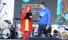 Džiazuojančių klaipėdiečių žvarbus oras neatbaidė