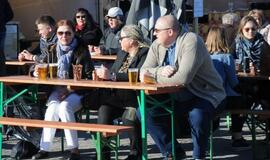 Piliavietėje iškilmingai pakelta Klaipėdos miesto vėliava