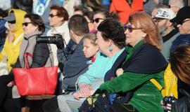 Džiazuojančių klaipėdiečių žvarbus oras neatbaidė