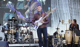 Piliavietėje iškilmingai pakelta Klaipėdos miesto vėliava