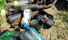 Šventosios uoste narai aptiko sprogmenį