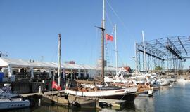 Piliavietėje iškilmingai pakelta Klaipėdos miesto vėliava