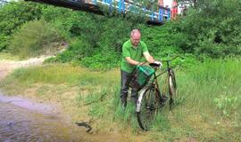 Šventosios uoste narai aptiko sprogmenį