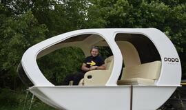 Klaipėdiečio garaže sukurtas ateities laivas