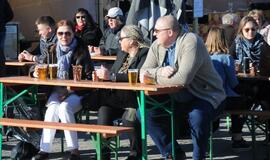 Džiazuojančių klaipėdiečių žvarbus oras neatbaidė