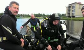 Šventosios uoste narai aptiko sprogmenį