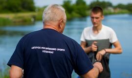 Šventosios uoste narai aptiko sprogmenį