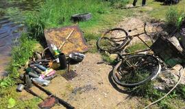 Šventosios uoste narai aptiko sprogmenį