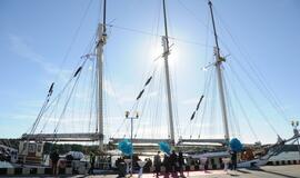 Džiazuojančių klaipėdiečių žvarbus oras neatbaidė