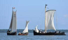 Kuršių mariose - tradicinių ir istorinių burlaivių regata „Burpilis 2017“