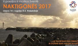 Paskelbta X poezijos ir muzikos šventės "Naktigonės 2017" programa