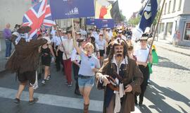 „The Tall Ships Races 2017“ įgulų eisena