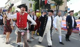 „The Tall Ships Races 2017“ įgulų eisena