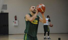 Rinktinė Palangoje pluša be trijų žaidėjų