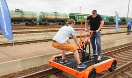 Klaipėdiečiai išbandė drezinas