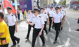 „The Tall Ships Races 2017“ įgulų eisena