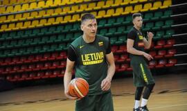 Rinktinė Palangoje pluša be trijų žaidėjų