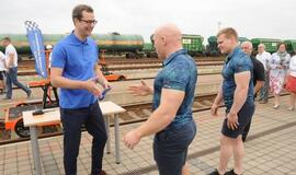 Klaipėdiečiai išbandė drezinas