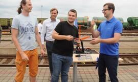 Klaipėdiečiai išbandė drezinas