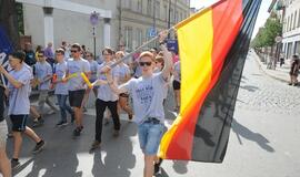„The Tall Ships Races 2017“ įgulų eisena