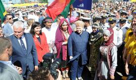 Prezidentė pasveikino „The Tall Ships Races“ dalyvius